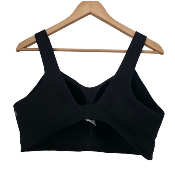 Lululemon Swift Speed Black High Support Bra Sz 38DD - Picture 2 of 6